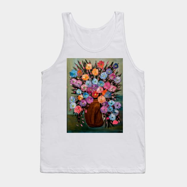 beautiful bouquet of flowers Tank Top by kkartwork